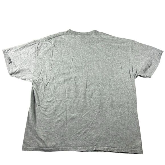 Vintage Wisconsin Badgers Graphic Shirt Mens XXL Spell Out Gray University Y2K - Picture 3 of 8